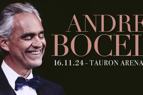 Gdzie koncert Bocelli? Znajdź wszystkie localizacje i szczegóły.