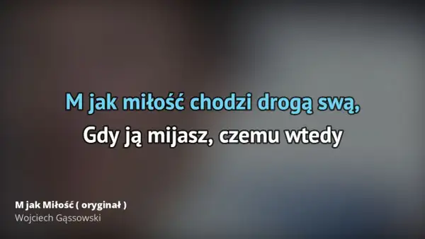 Podkład muzyczny M jak miłość – emocje, utwory i gdzie ich słuchać